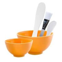 Appearus Facial Mask Rubber Mixing Bowl Set with Brush & Spatulas