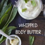 whipped body cream with plantain to moisturise and heal your skin