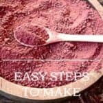 BEETROOT POWDER HOW TO MAKE