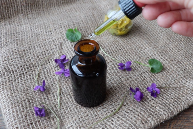 violet tincture for dogs