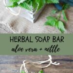 healing soap on a rope