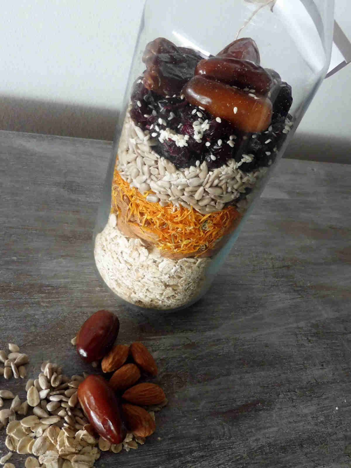 Paleo Protein Energy bars with Calendula that actually hold together