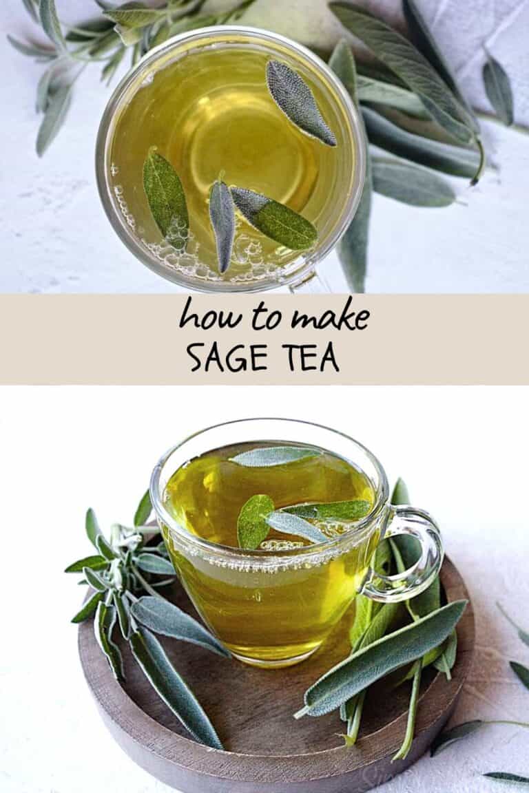 how to make sage tea SimplyBeyondHerbs