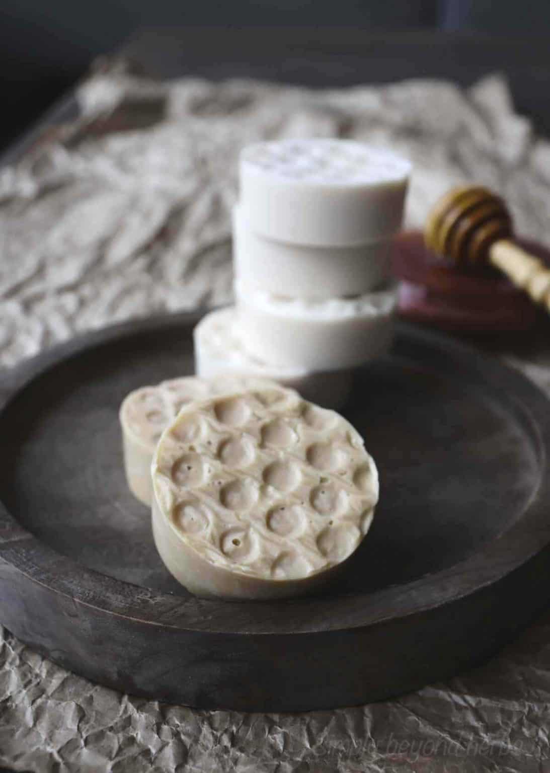 How to make goat milk soap (melt and pour soap recipe) - SimplyBeyondHerbs