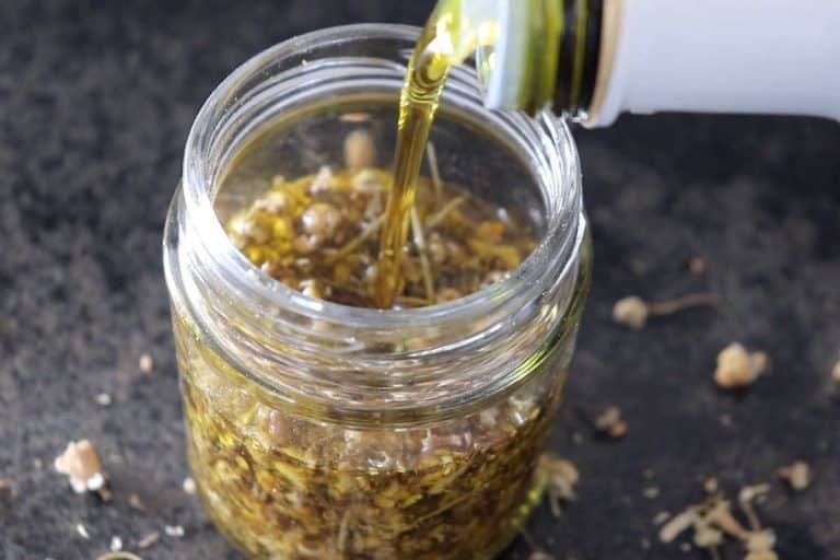 How to make chamomile oil SimplyBeyondHerbs