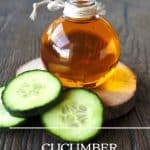 cucumber oil for hair