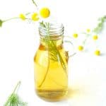 homemade chamomile tea