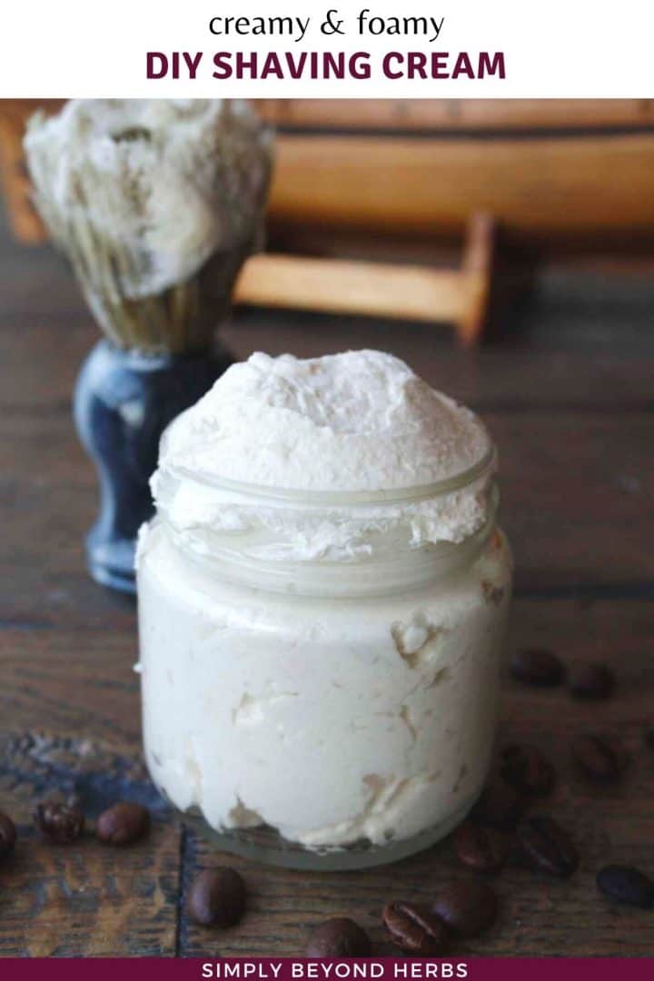 Diy shaving cream (Homemade shaving cream recipe that lathers