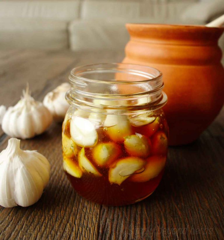 Fermented garlic honey SimplyBeyondHerbs