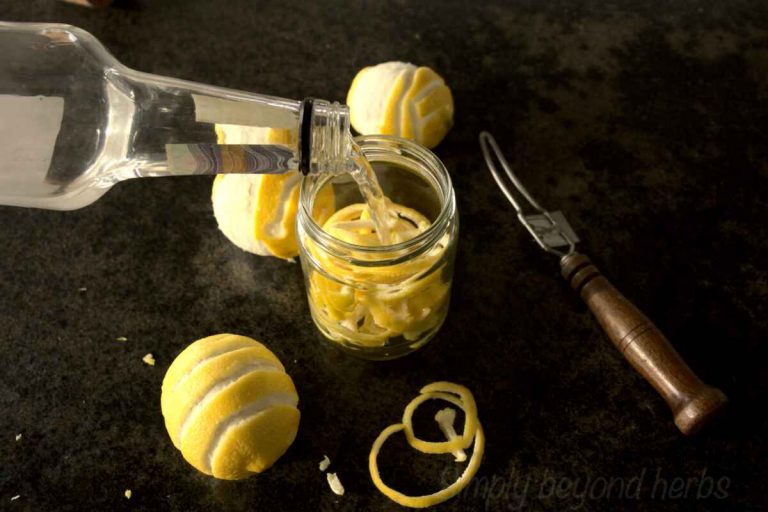 How to make lemon extract recipe and its uses SimplyBeyondHerbs