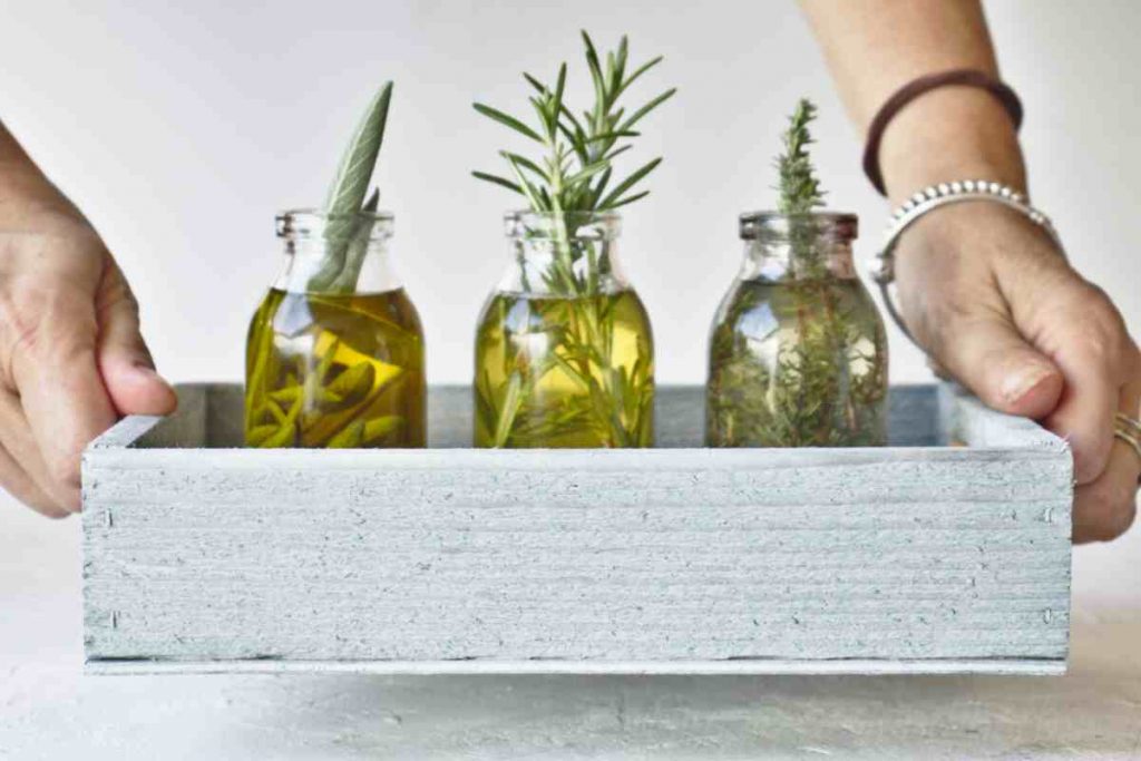 How to make herb infused olive oils SimplyBeyondHerbs