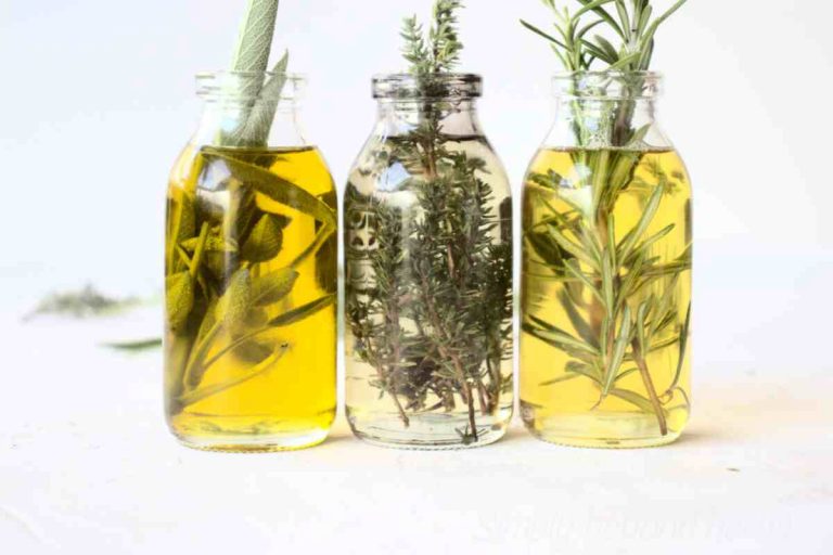 How to make herb infused olive oils SimplyBeyondHerbs
