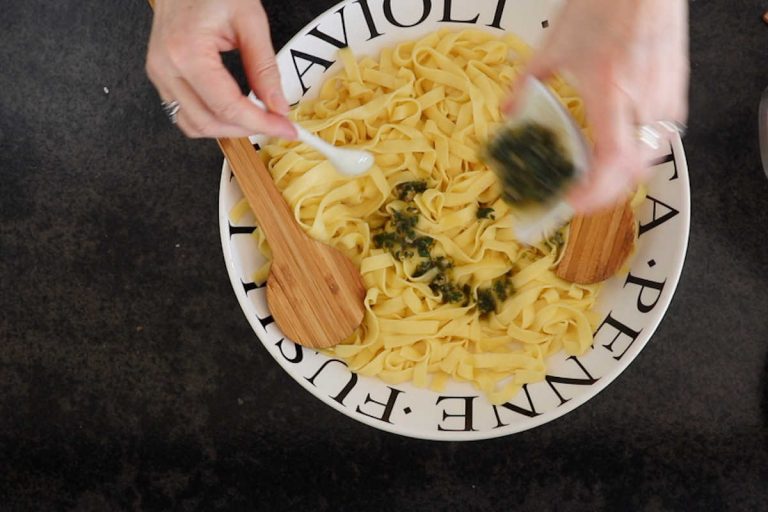 Quick sage pasta recipe SimplyBeyondHerbs