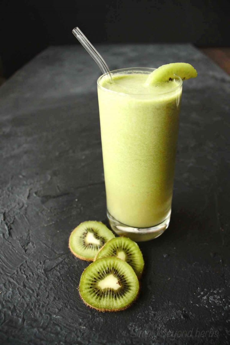 Kiwi juice recipe (with juicer or blender) SimplyBeyondHerbs