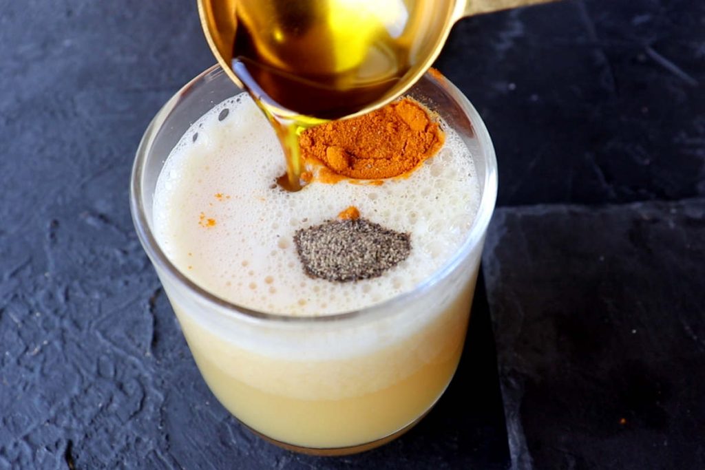 Lemon ginger turmeric shot recipe SimplyBeyondHerbs