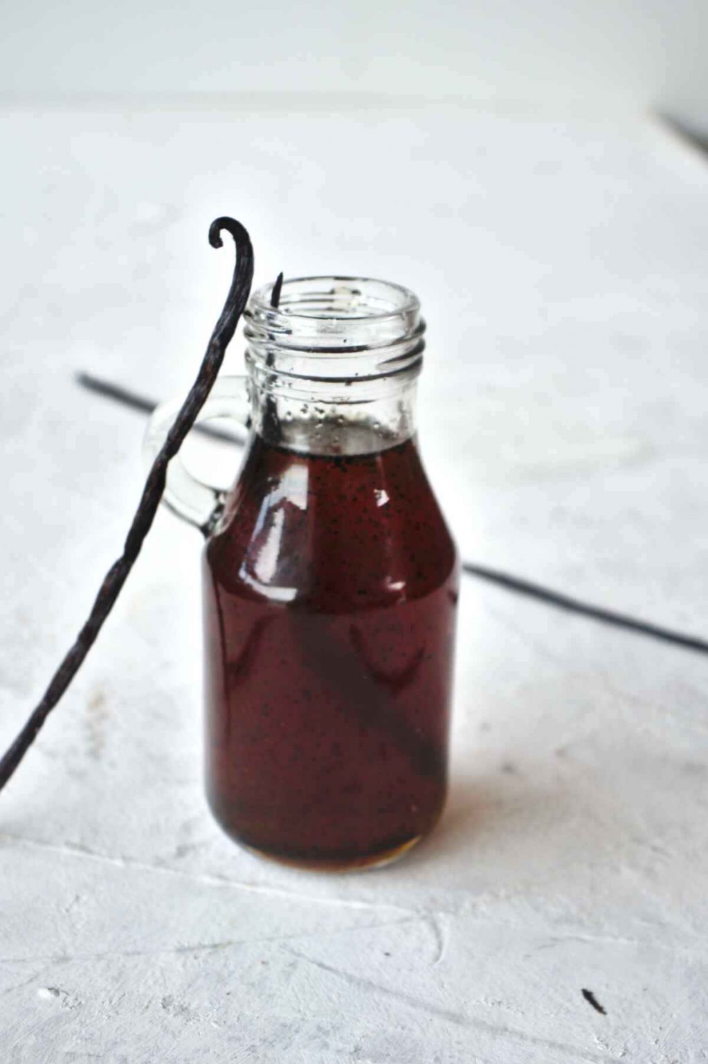 Homemade vanilla simple syrup SimplyBeyondHerbs