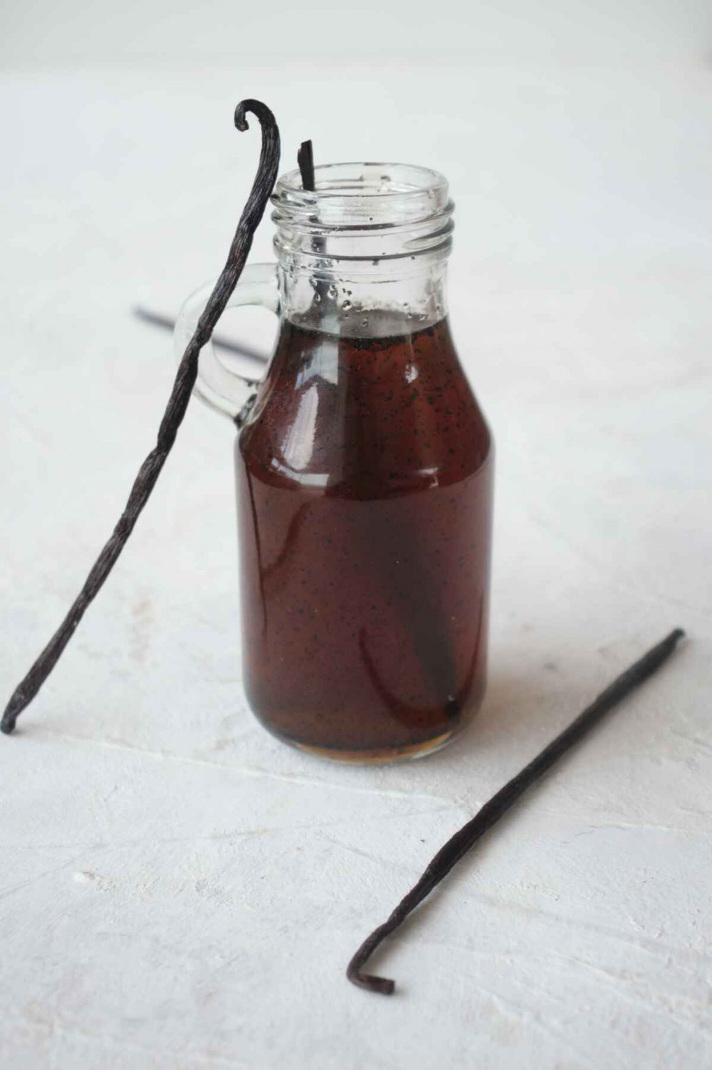 Homemade vanilla simple syrup SimplyBeyondHerbs