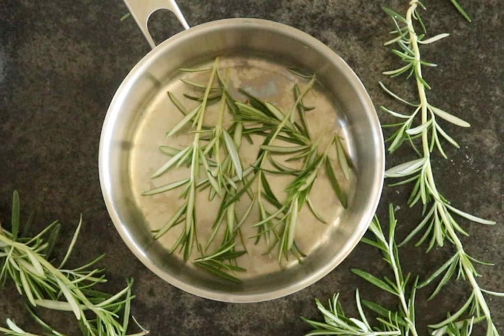 2 ways to make Rosemary water for hair growth SimplyBeyondHerbs