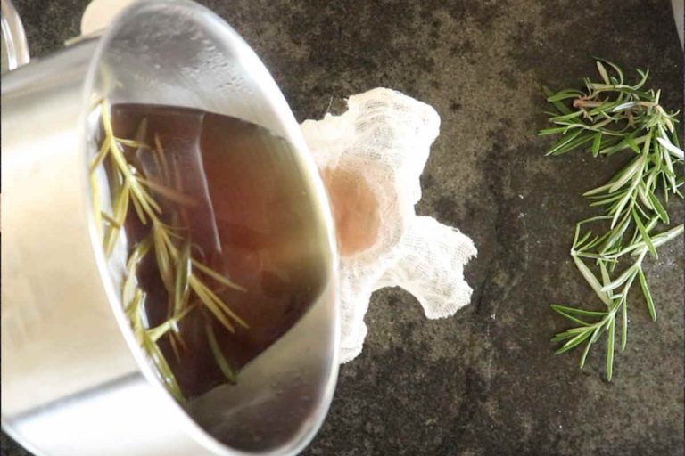 2 ways to make Rosemary water for hair growth SimplyBeyondHerbs