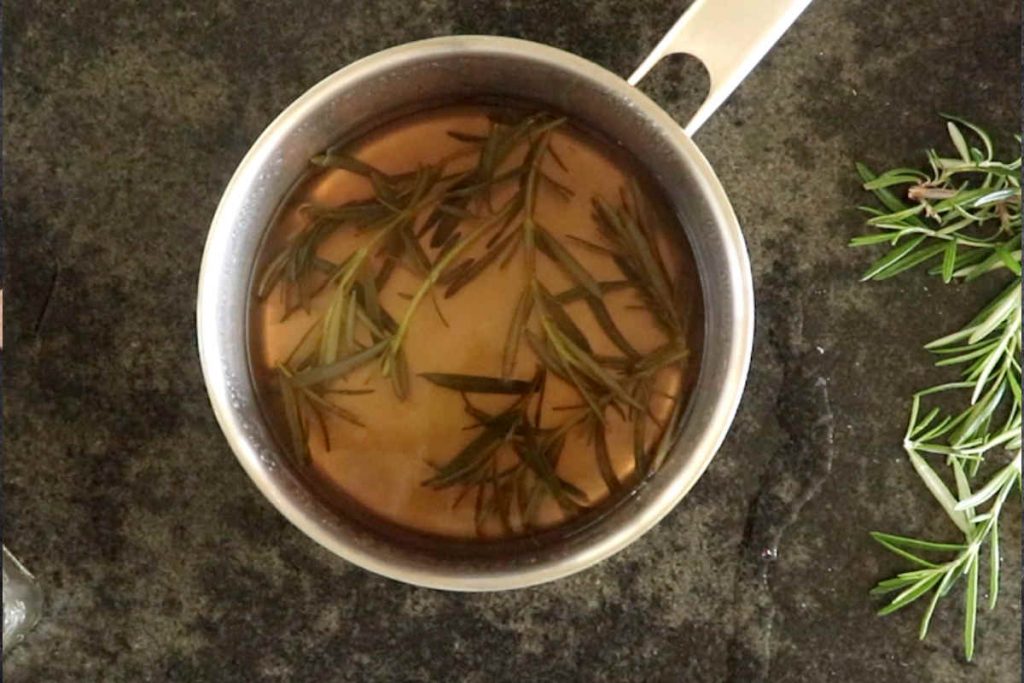 2 ways to make Rosemary water for hair growth SimplyBeyondHerbs