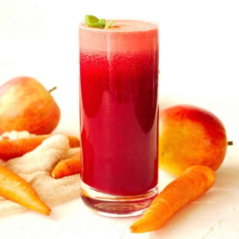 Best ABC Juice Recipe - Apple Beetroot Carrot juice - SimplyBeyondHerbs