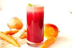 Best ABC Juice Recipe - Apple Beetroot Carrot juice - SimplyBeyondHerbs