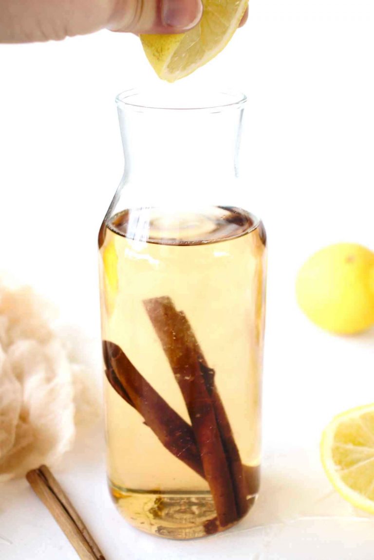 Refreshing Lemon Cinnamon Water Recipe SimplyBeyondHerbs