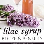lilac syrup