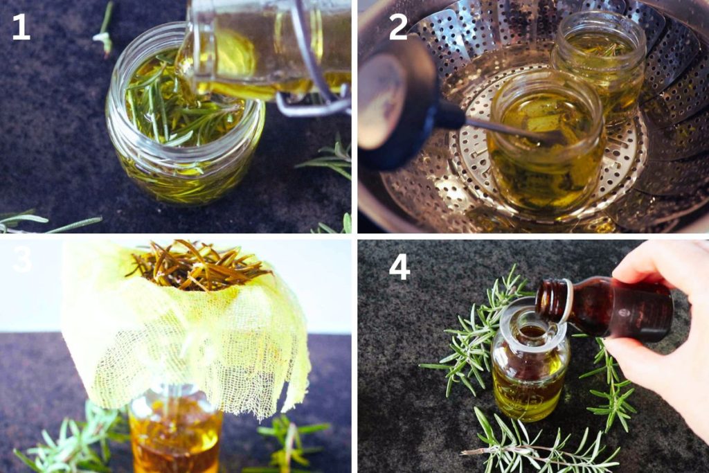 Fresh Herb Rosemary Infused Olive Oil - SimplyBeyondHerbs