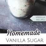 What Is Vanilla Bean Sugar?