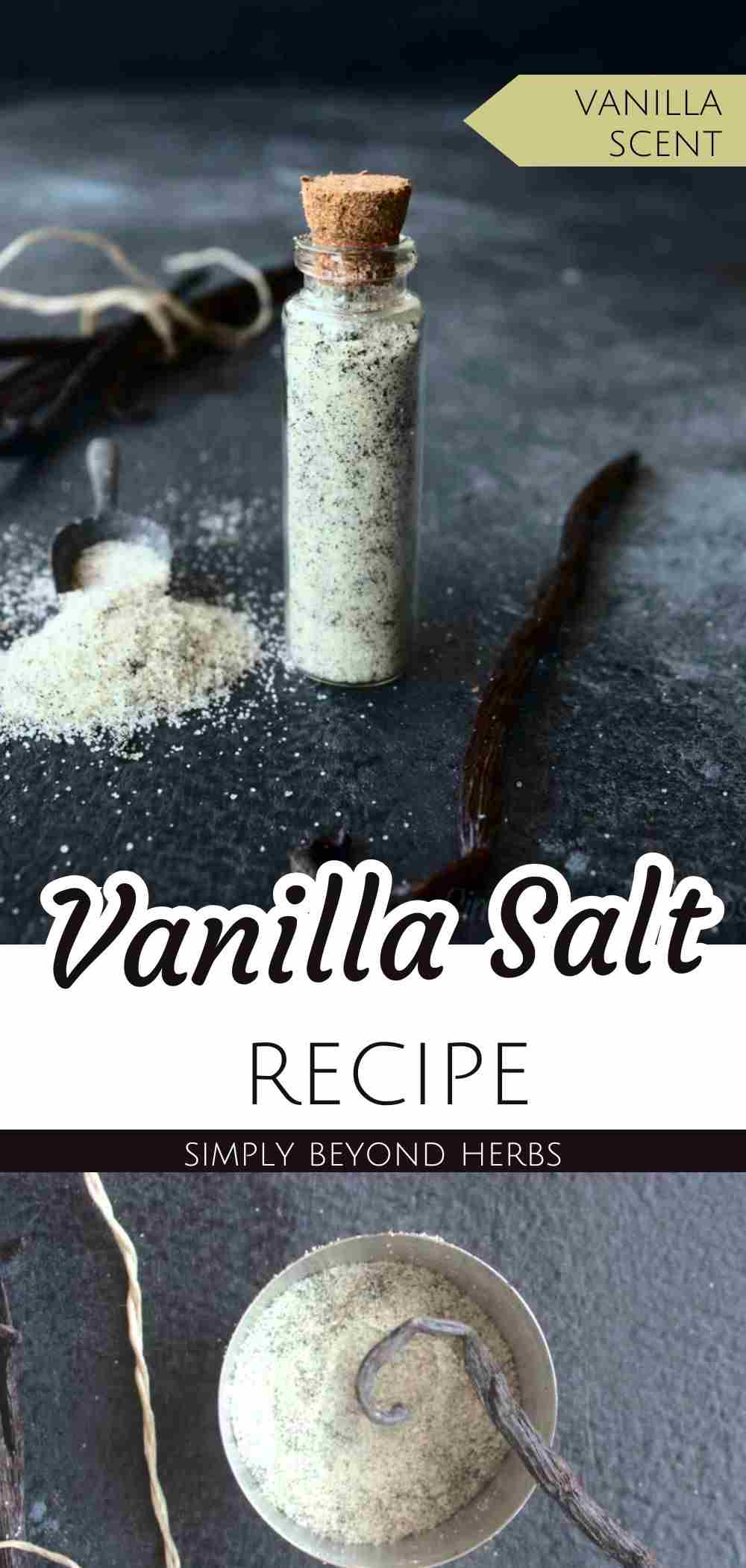 DIY Vanilla Salt