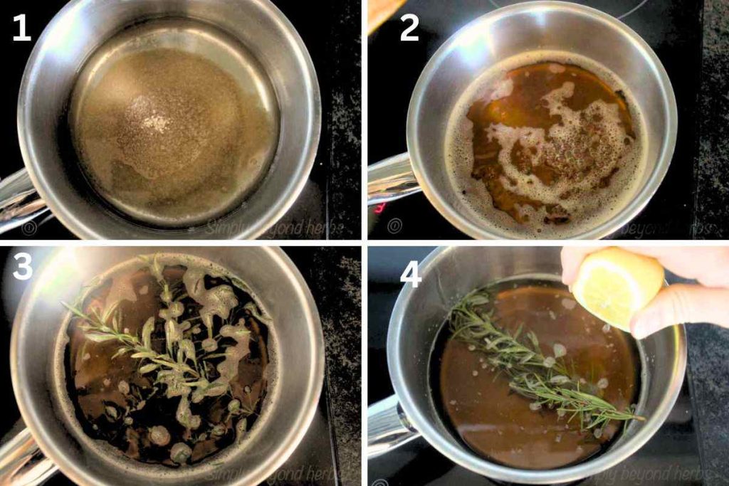 Rosemary Simple Syrup Recipe (Step-by-Step)