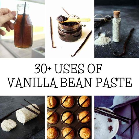 Recipes using vanilla bean paste in Sauces, Syrups & Spreads