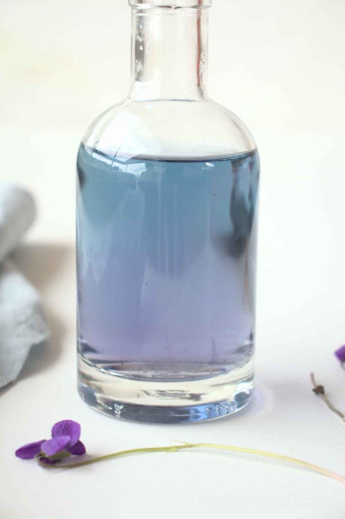Violet Syrup Without Sugar